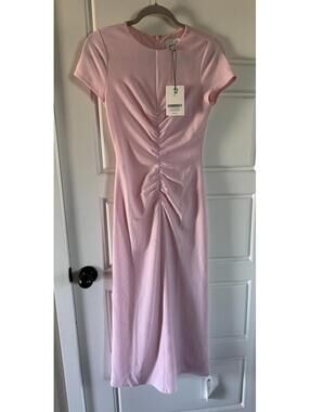 Reformation Women’s Mila Knit Dress Baby Pink Size XS- Washable